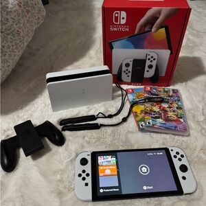Nintendo Switch OLED White Console